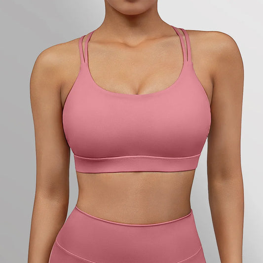 Sports Yoga Bras Women Crop Top Breathable Yoga Bra