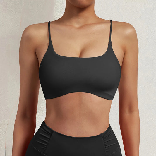 Comfort Sexy Sports Bra Double Cross Back