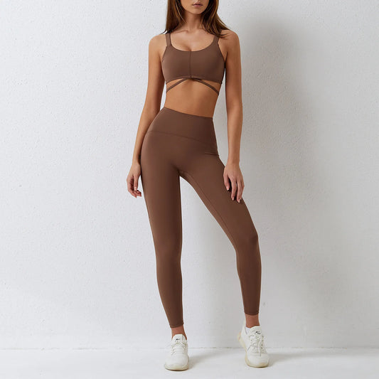 Seamless Yoga Set Workout Outfits Women Tracksuit