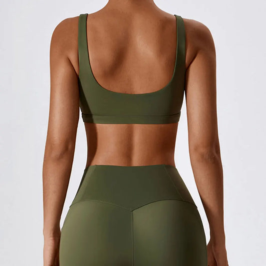 Yoga Sports Bras Women Crop Top Breathable Yoga Bra