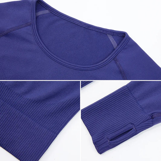 Long Sleeve Gym Twin Set