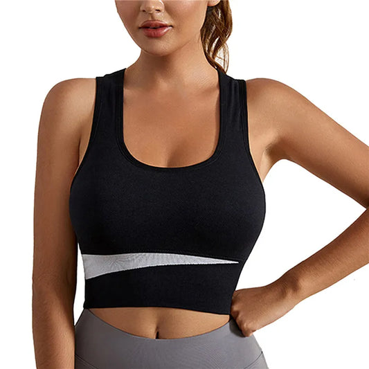Breathable Mesh Sport Bra