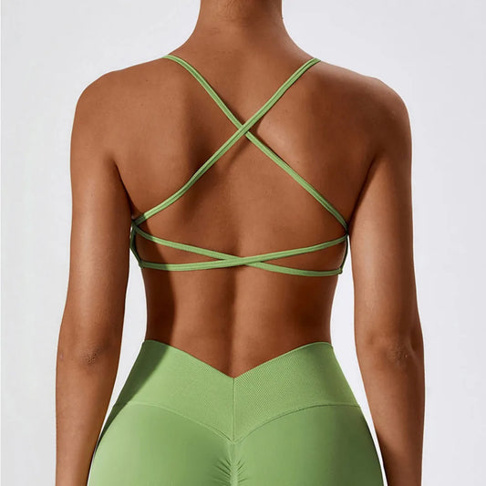 Yoga Bra Women Crop Top Vest Top Women Breathable