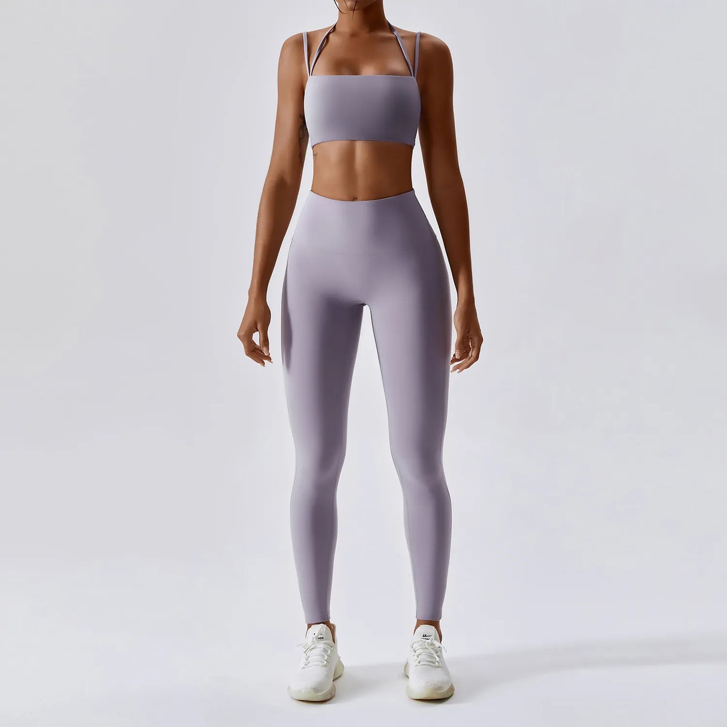 Yoga Clothing Sets Athletic Wear Women High Waist Leggings
