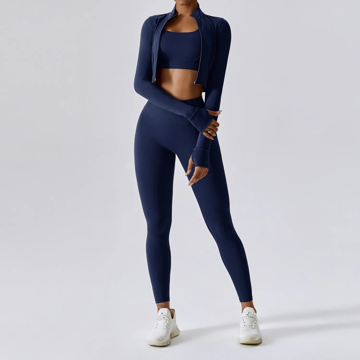 3 Pieces Womens Fitted Set