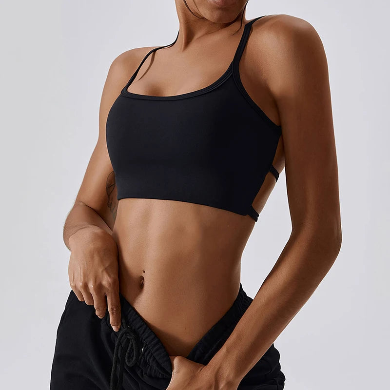 Cross Sports Bra Gym Top Women Training Running