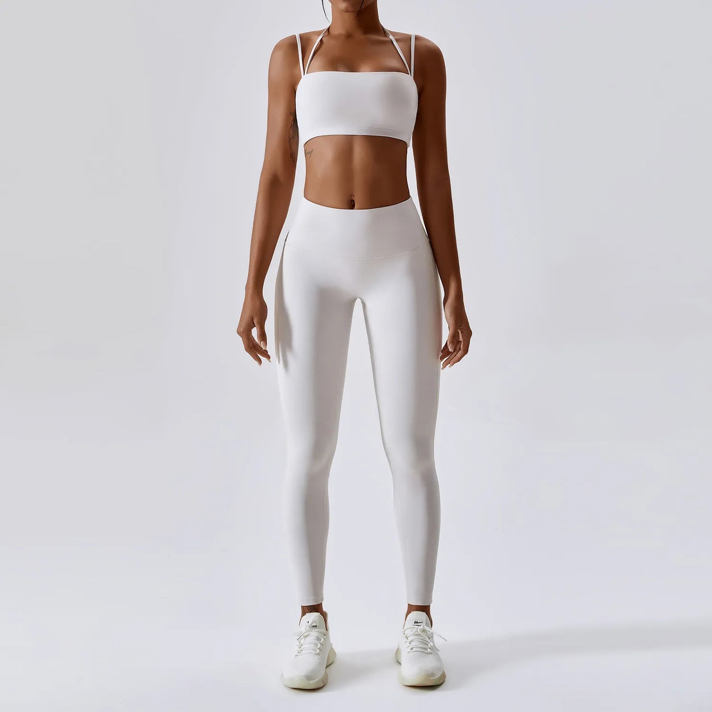 Yoga Clothing Sets Athletic Wear Women High Waist Leggings