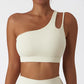 Comfort Single Strap Sports Bra Chest Pad