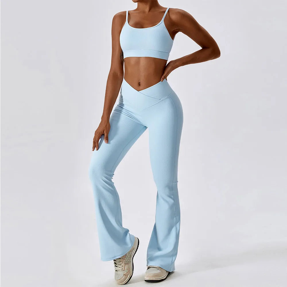 Two Piece Seamless Gym Set