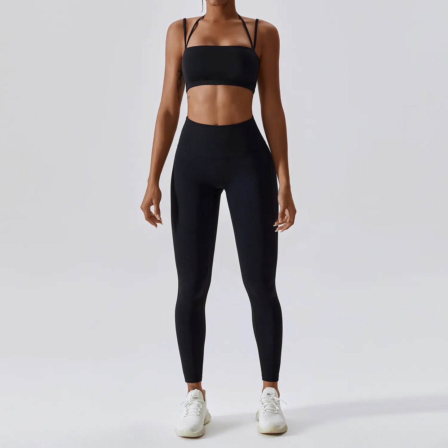 Yoga Clothing Sets Athletic Wear Women High Waist Leggings