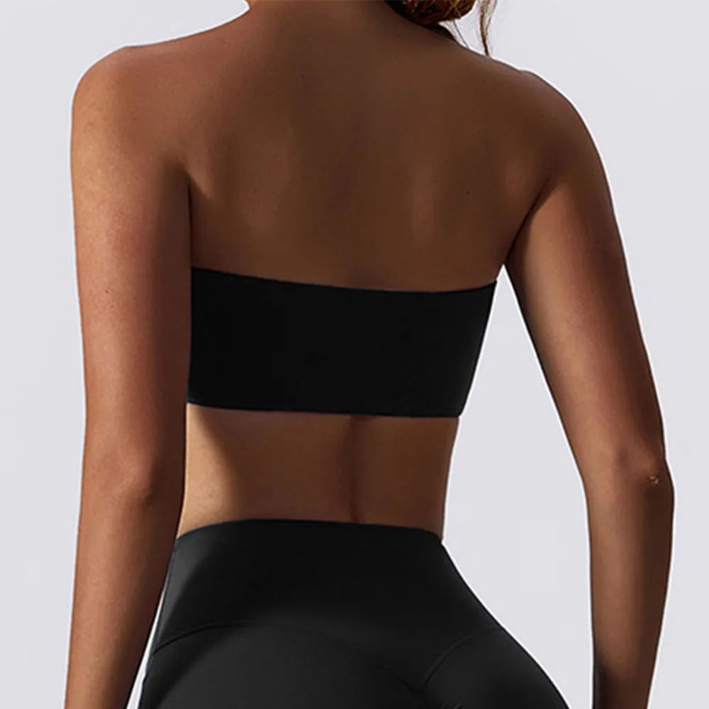 Sports Bra Women Fitness Bra Intimate Strapless Bustier