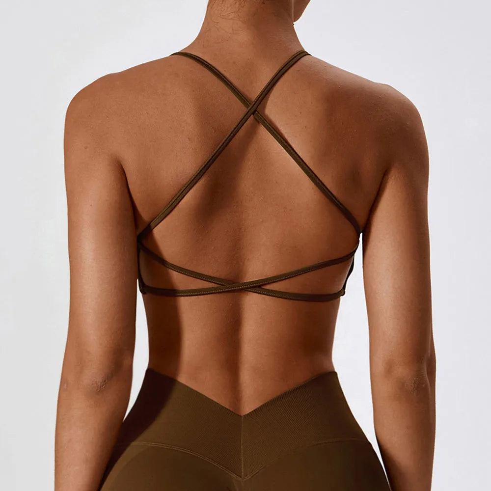 Yoga Bra Women Crop Top Vest Top Women Breathable
