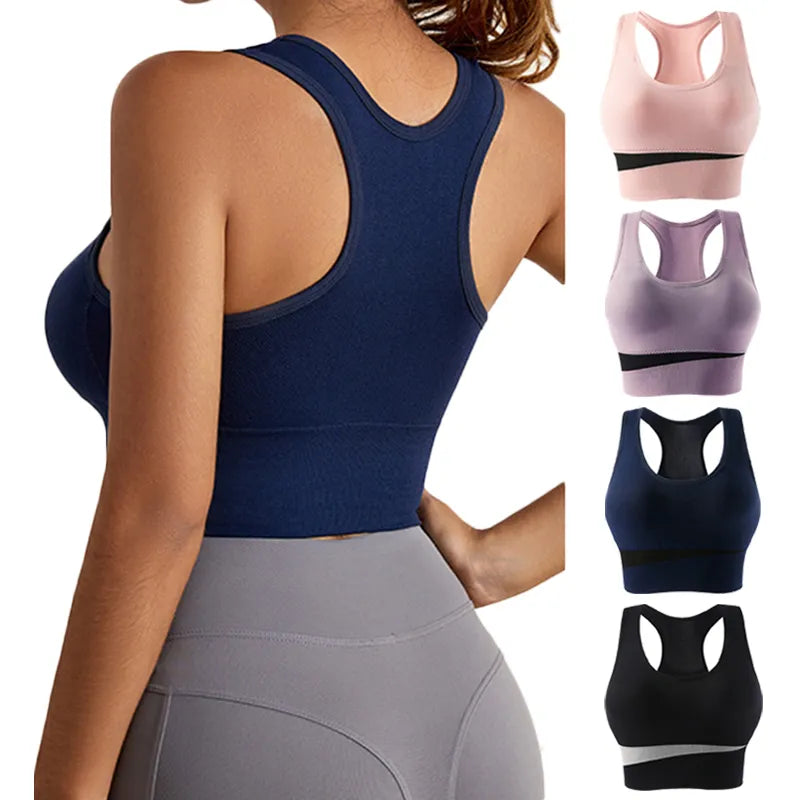 Breathable Mesh Sport Bra