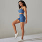Women Sportswear Yoga Set Gym Clothing Sexy Crop