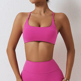 Cross Strap Sports Sexy Bra
