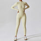 Women's Jumpsuits One-Piece Suit Zipper Long Sleeved
