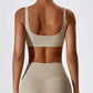 Yoga Sports Bras Women Crop Top Breathable Yoga Bra