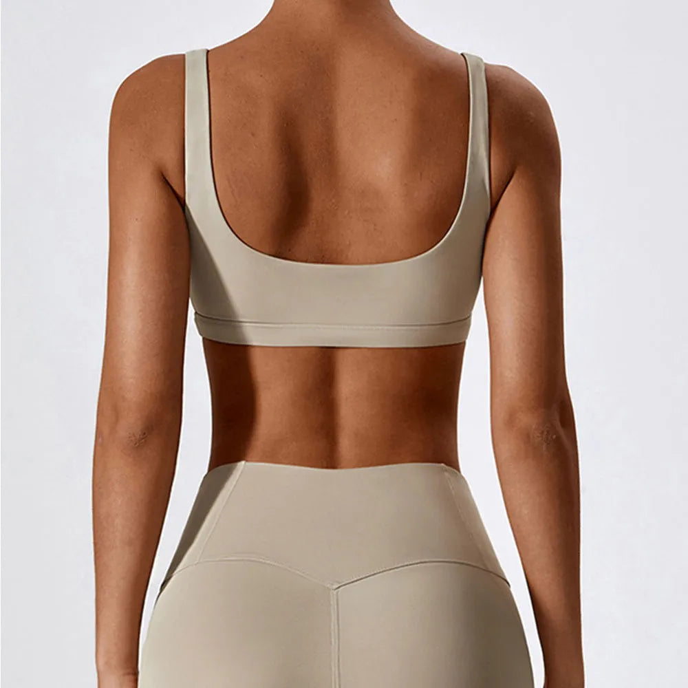 Yoga Sports Bras Women Crop Top Breathable Yoga Bra