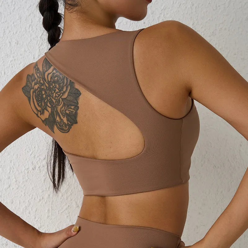 Solid Color Soft Women Fitness Sports Bra Top Gym Yoga