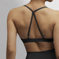 Women Yoga Sports Bra For Fitness Running Shockproof
