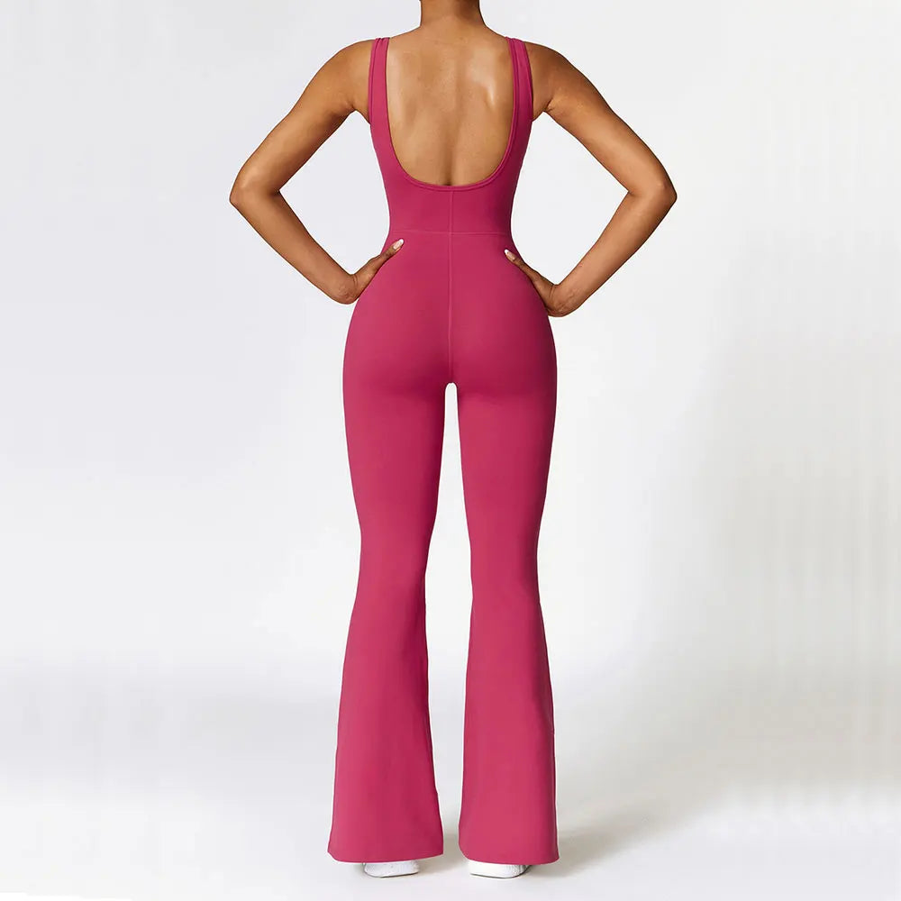 Gym Set One Piece Women Training Sportswear Yoga Suit