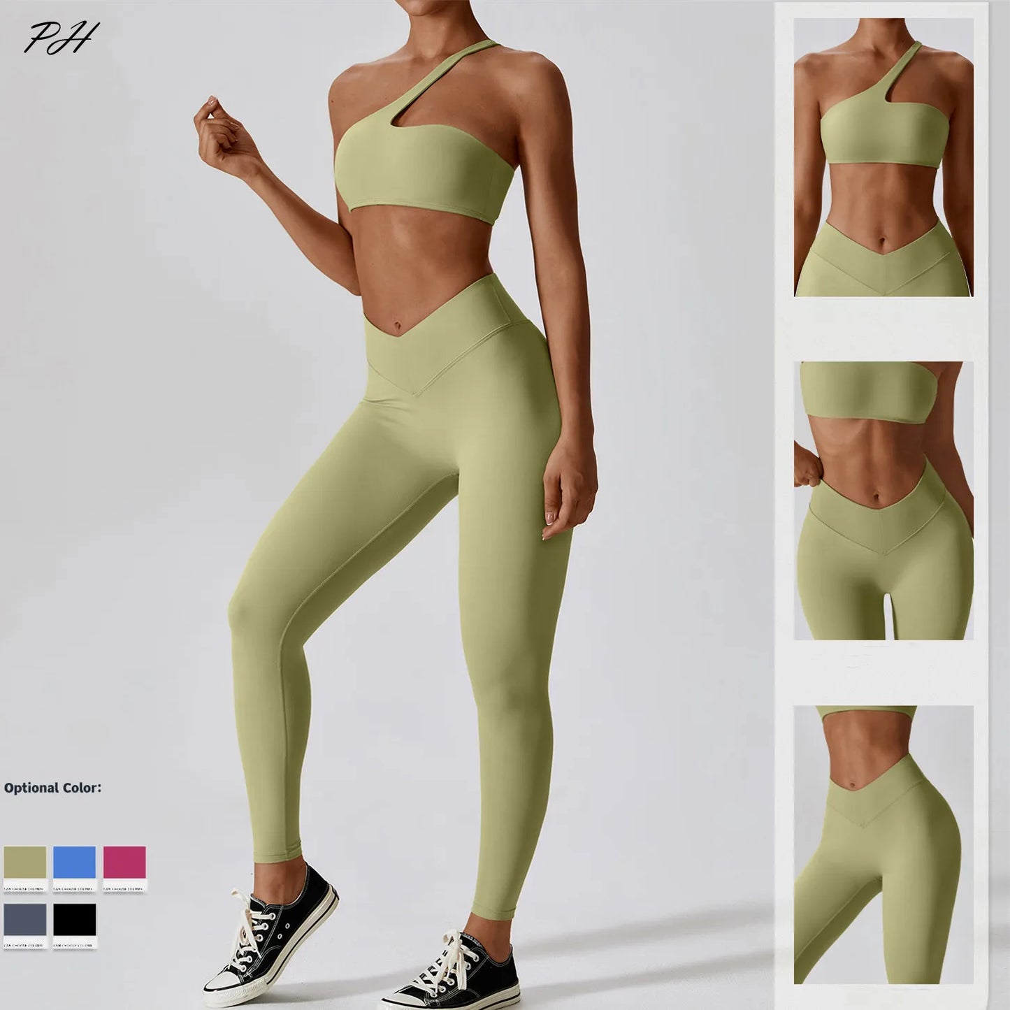 Women Sexy Sport Yoga Set Outfit Fitness Workout Clothes