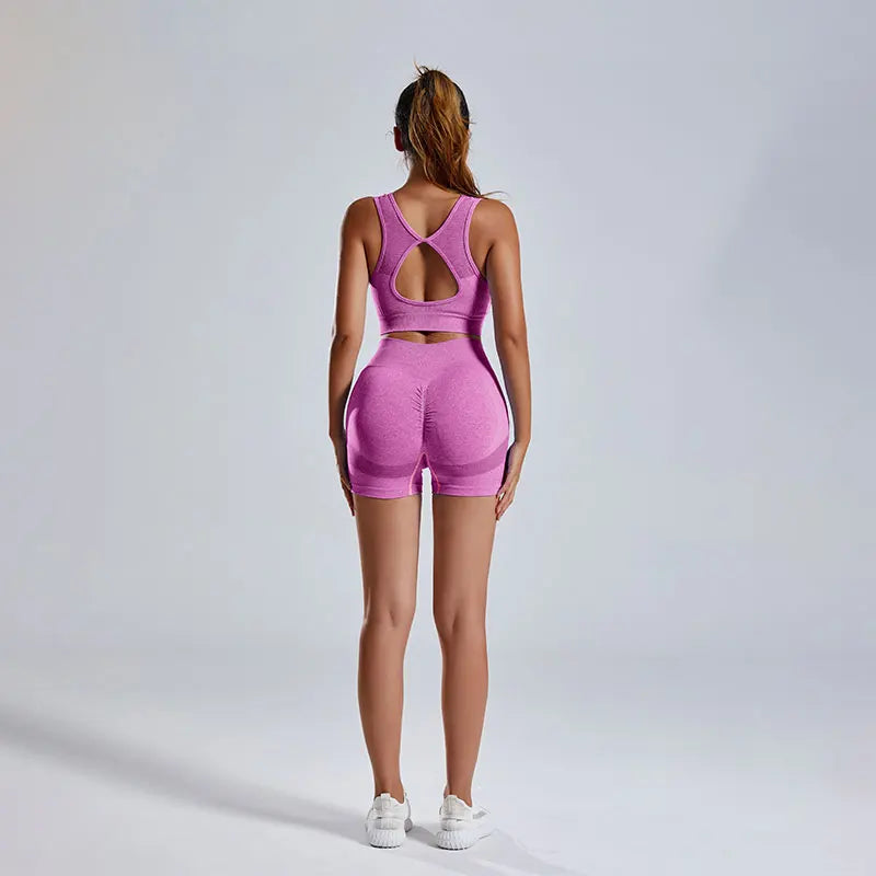 Summer Two Piece Gym Set Women