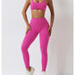 Seamless Yoga Set Sexy Workout Sportswear Gym