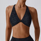 Women Fitness Yoga Bras Printing Sports Bras Nylon