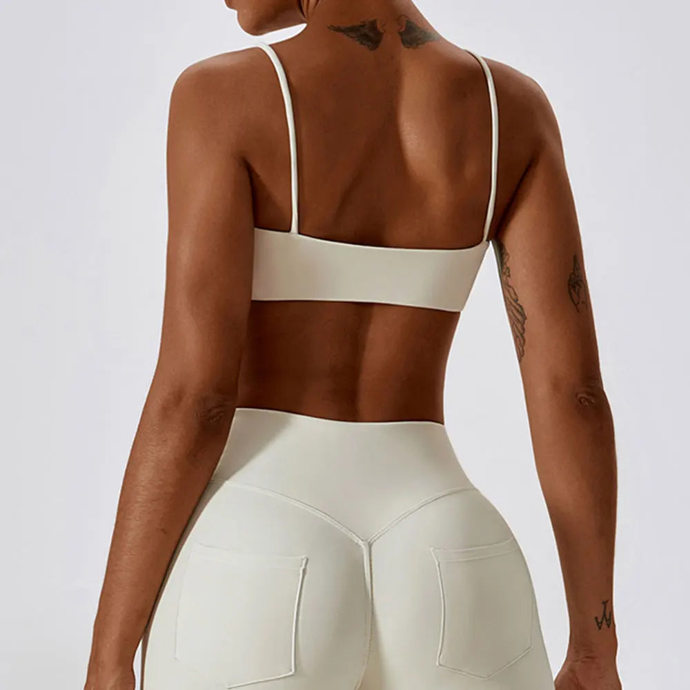 Sling Sports Bra Women Push-Up Tops for Fitness