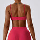 Sling Sports Bra Women Push-Up Tops for Fitness