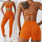 Seamless Yoga Set Sexy Workout Sportswear Gym