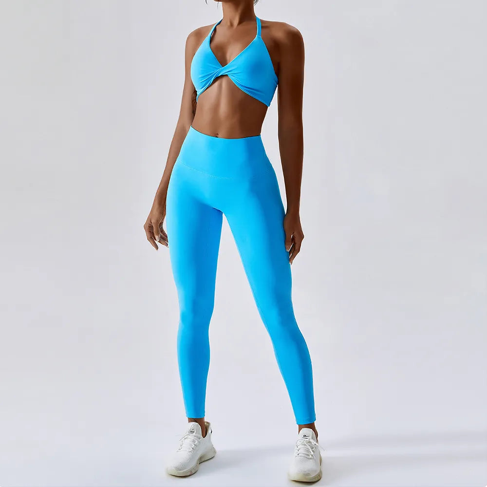 Women's Tracksuit Seamless Yoga Set Workout Sportswear