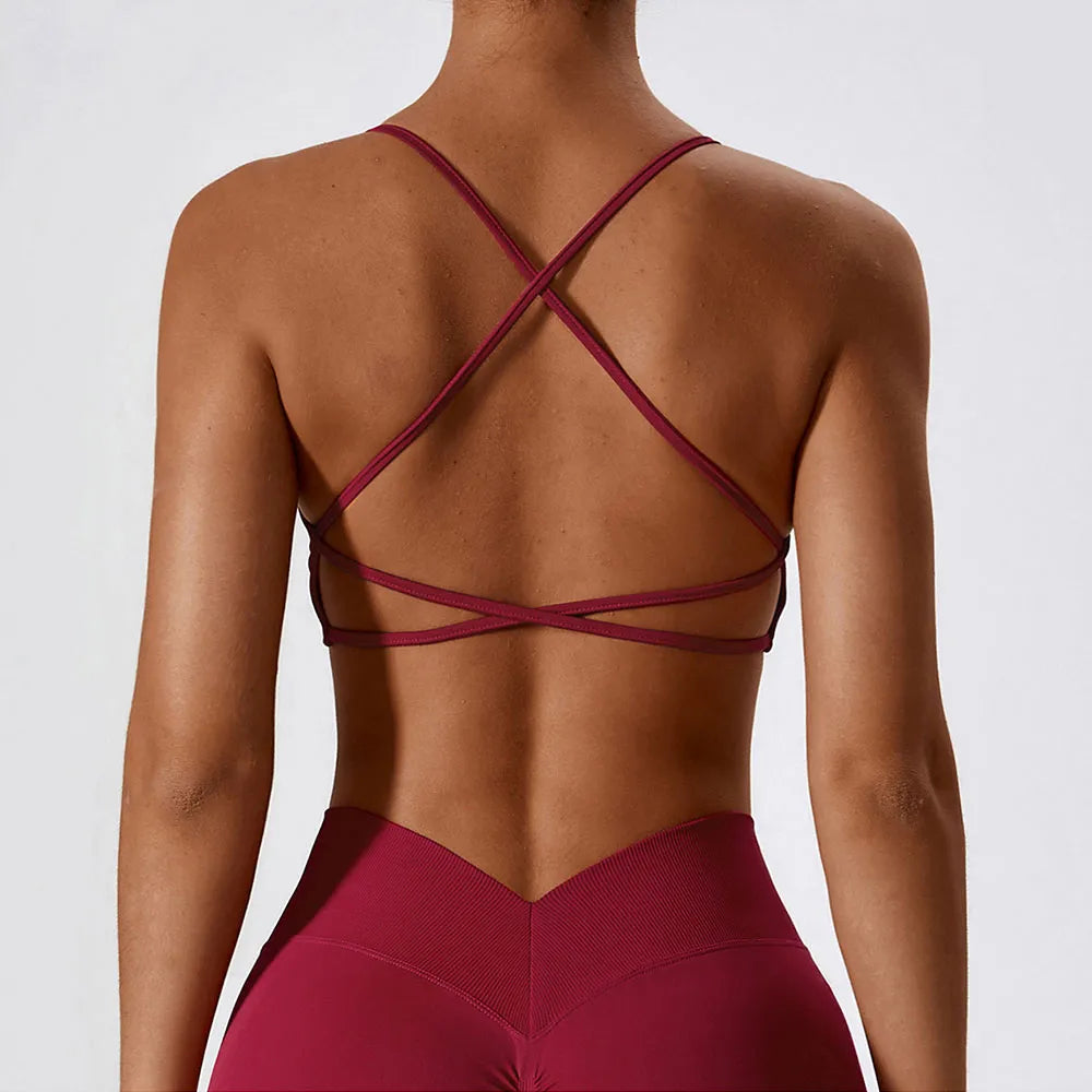 Yoga Bra Women Crop Top Vest Top Women Breathable