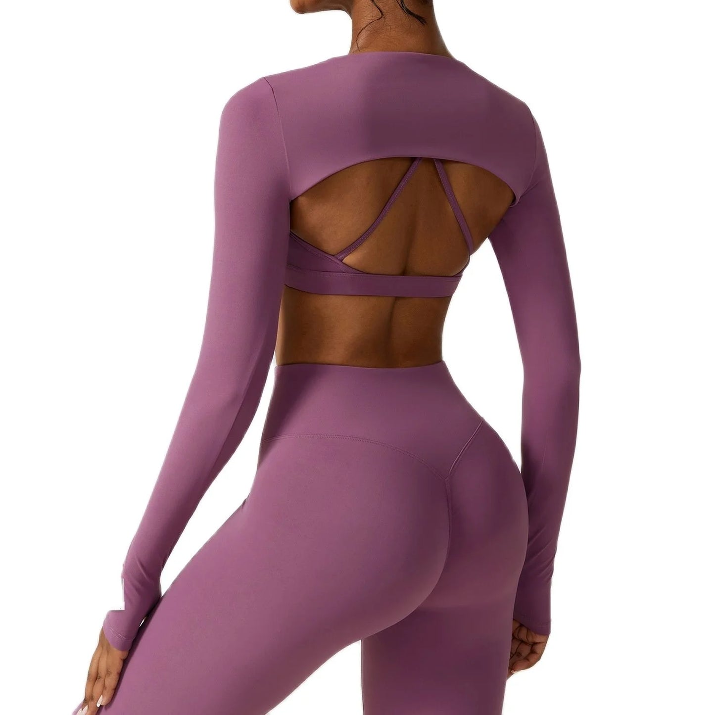 Tight Yoga Suit Sports Set