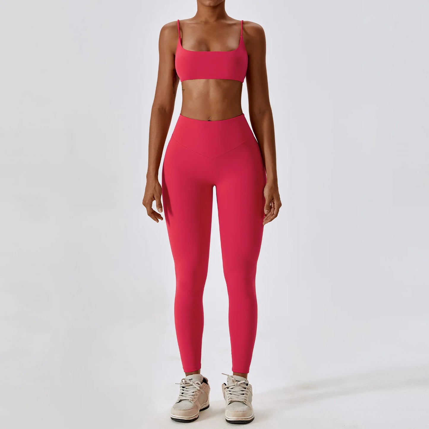 Sexy Yoga Sets Women's Tracksuit Seamless Sport Suit