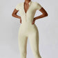 Yoga Set Women's Jumpsuits One-Piece Suit Zipper