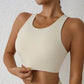 Solid Color Soft Women Fitness Sports Bra Top Gym Yoga