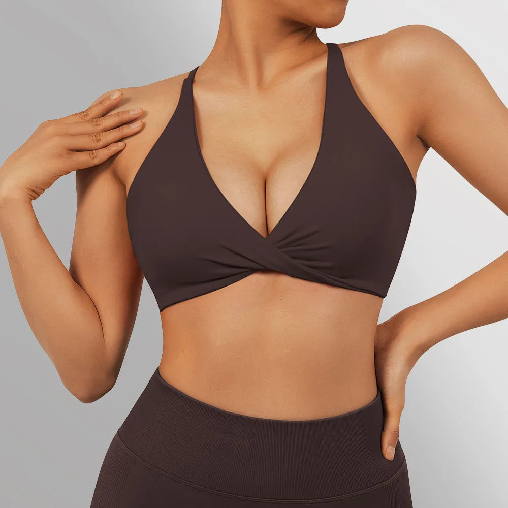 Seamless  Gym Sport Bra Sports Bra Anti-sweat Breathable