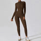 Women's Jumpsuits One-Piece Suit Zipper Long Sleeved
