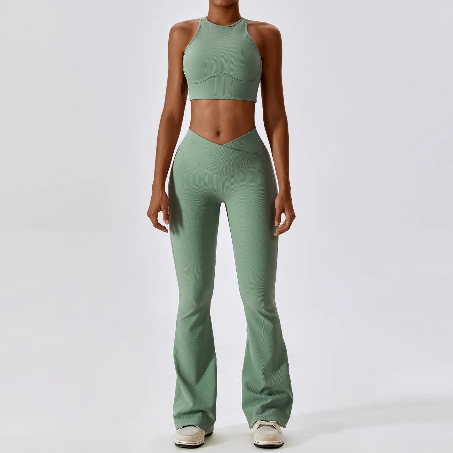 Two Piece Seamless Gym Set
