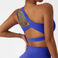 Comfort Single Strap Sports Bra Chest Pad