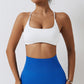 Cross Strap Sports Sexy Bra