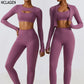 Tight Yoga Suit Sports Set