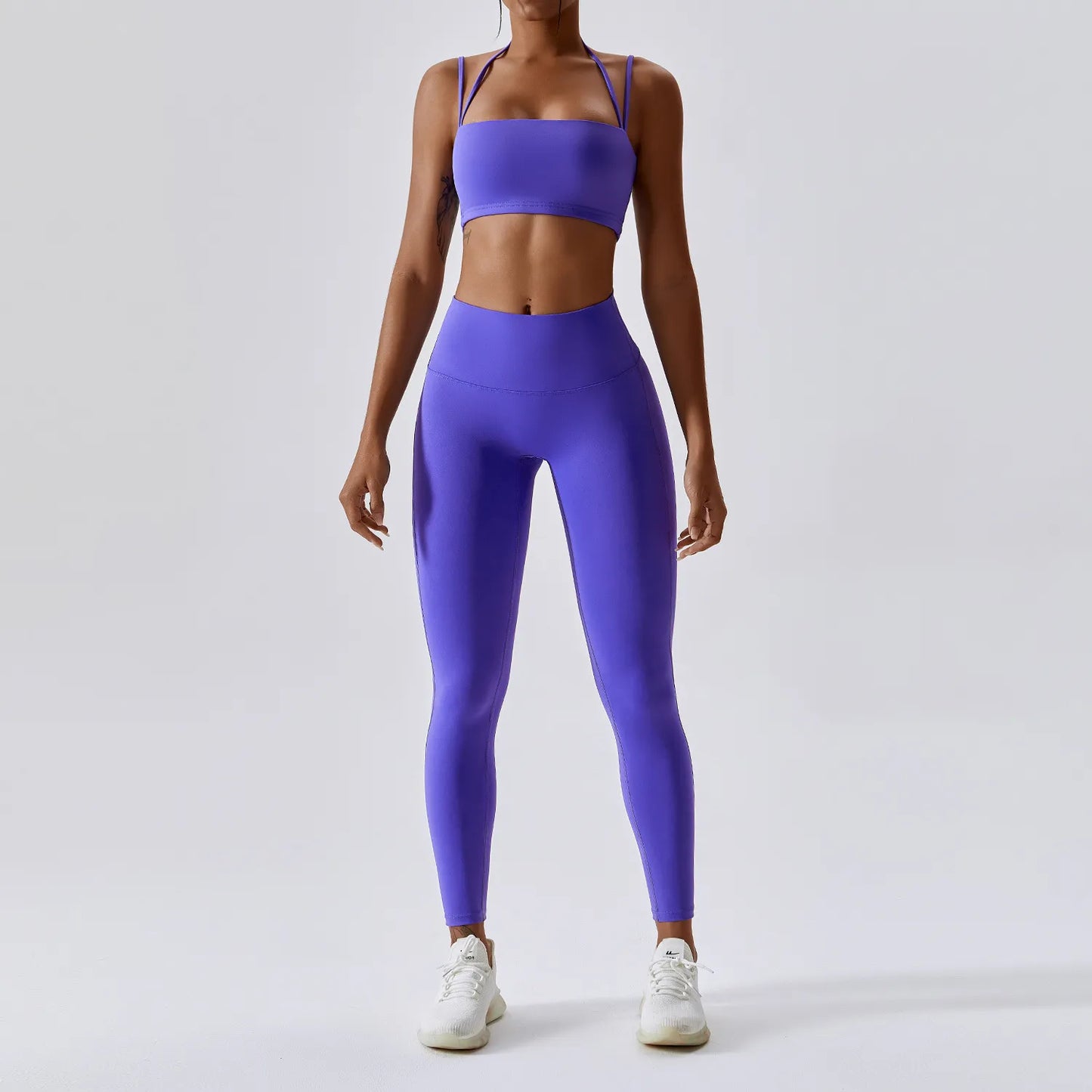 Yoga Clothing Sets Athletic Wear Women High Waist Leggings