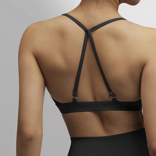 Yoga Sports Bras Women Crop Top Breathable Yoga Bra