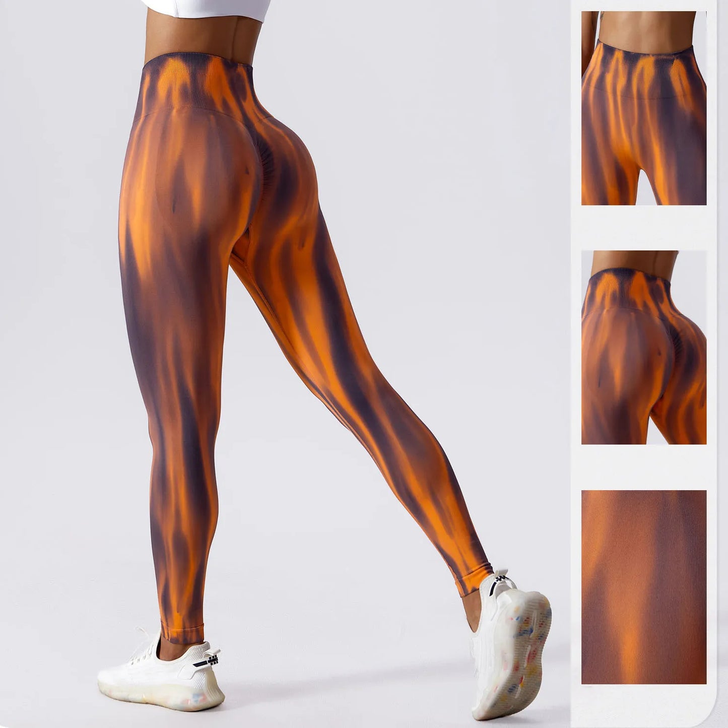 Tie-Dye Yoga Pants Gym Leggings Women Seamless