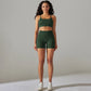 Women Sportswear Yoga Set Gym Clothing Sexy Crop