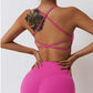 Cross Strap Sports Sexy Bra