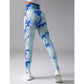 WinterSeamless Yoga Leggings Women Tie Print Legging